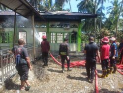 Surau Parak Mujua Koto Baru Terbakar