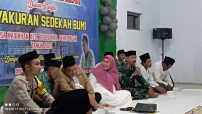 Pemdes dan Masyarakat Kaibahan Adakan Tasyakuran