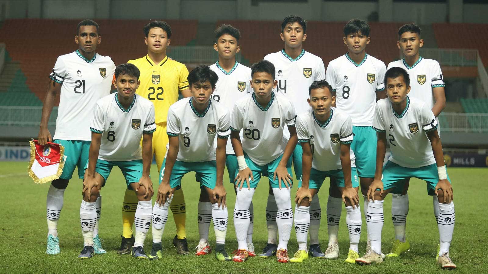 Pemain timnas U-16 Indonesia yang diproyeksi memperkuat Timnas U-17 ke Piala Dunia. (pssi)