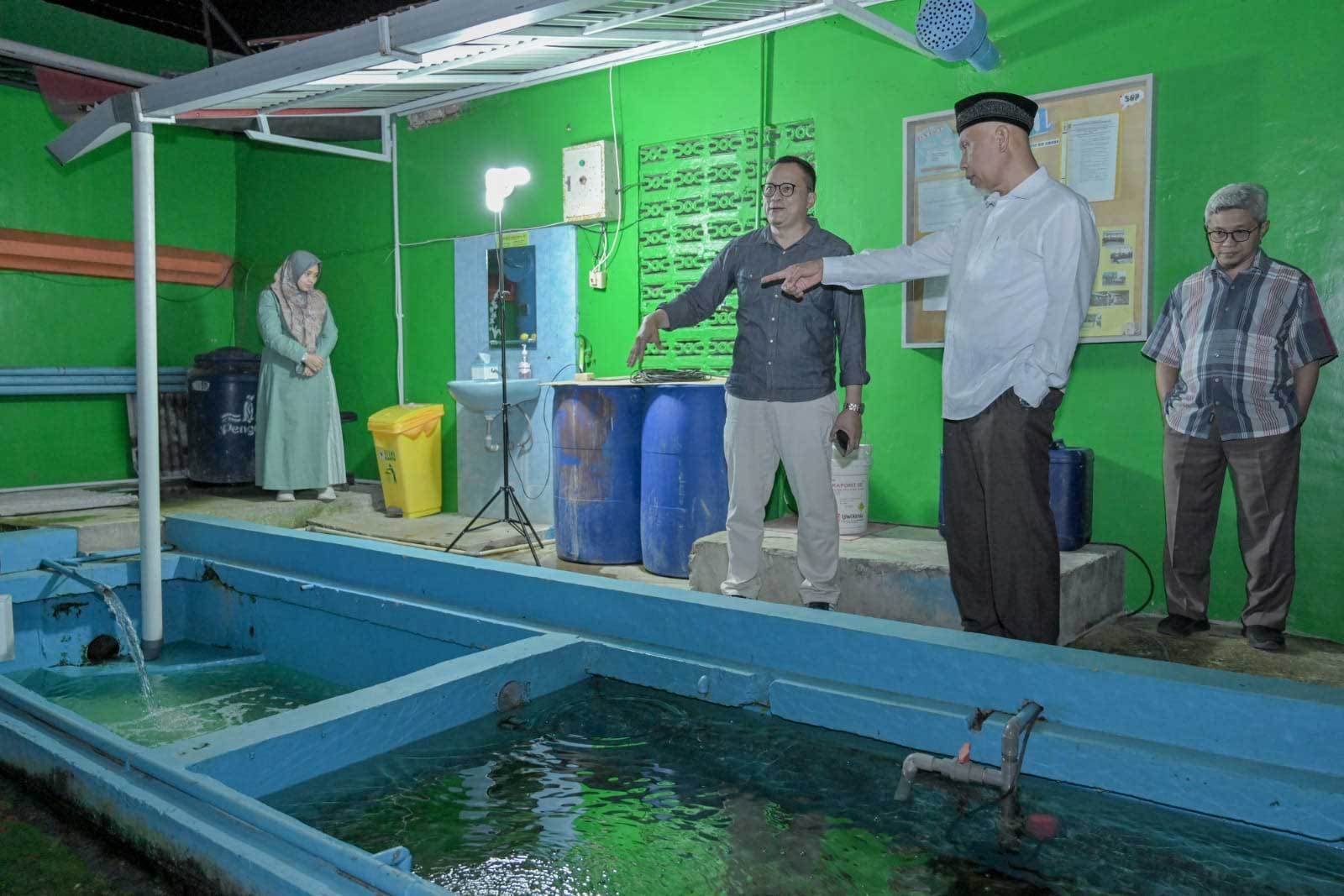 Instalasi pengolahan limbah di RSUD Achmad Mochtar Bukittinggi. (pemprov)