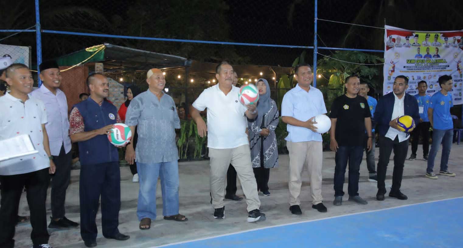 Wakil Bupati Asahan buka kejuaraan voli Hessa Air Genting