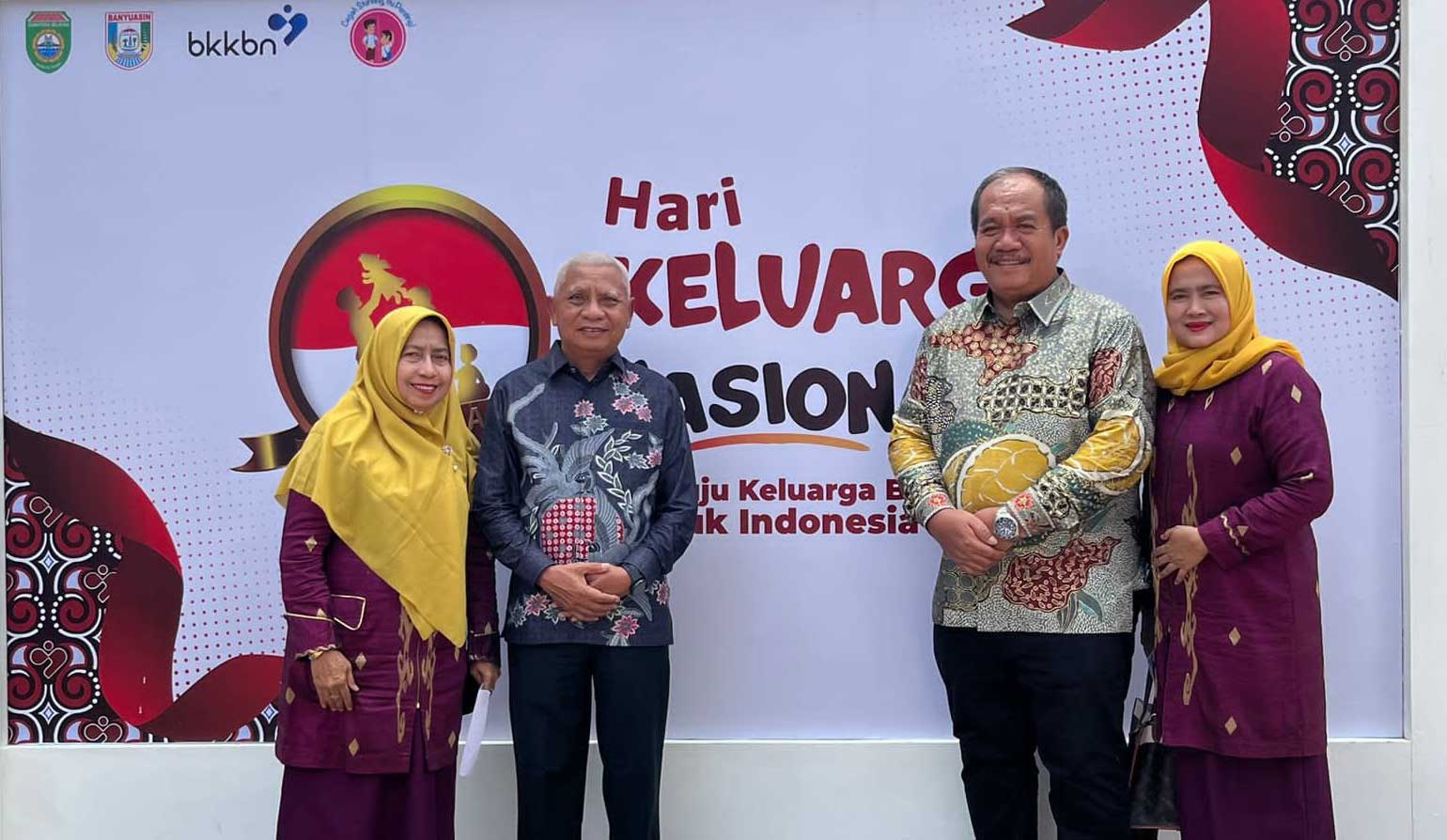 Bupati Surya dan Wakil Bupati Asahan, Taufik Zainal Abidin Siregar ikuti puncak peringatan Harganas ke-30 di Sumsel