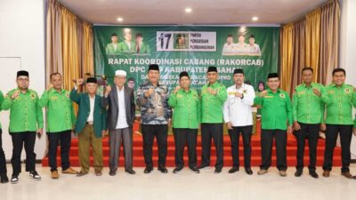 Pemilu Makin Dekat, PPP Asahan Rapatkan Barisan