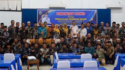 Bupati Solok Tak Ingin Wali Nagari dan BPN Terjerat Hukum, Aturan Harus Dijalankan, Hati-hati Kelola Keuangan