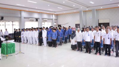 Bupati Pasaman lantik puluhan pejabat pemkab.