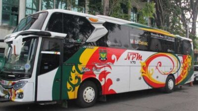 Salah satu armada bus NPM