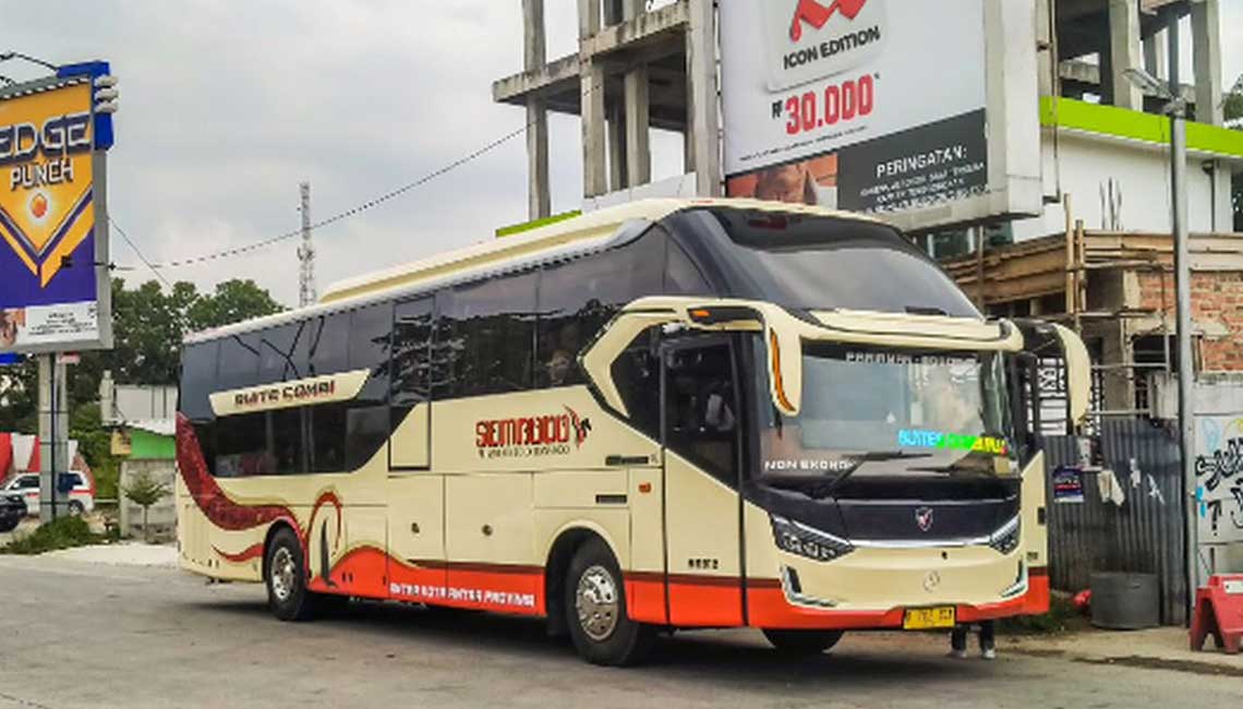 Bus Sembodo yang menghadirkan kelas tertinggi. (kompas.com)