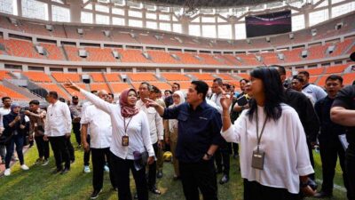 Perbaiki Jakarta International Stadium, Erick Thohir Ingin Suporter Pulang dengan Selamat