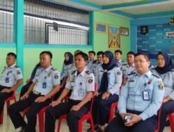 Jajaran Rutan Kelas IIB Krui Ikuti Peringatan HUT Dharma Karya Dhika