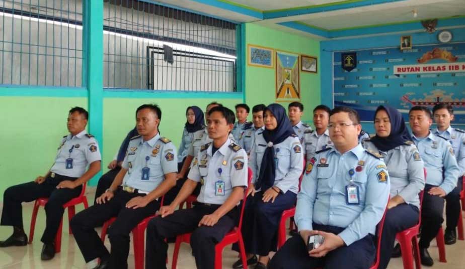 Jajaran Rutan Krui ikuti HUT Dharma Karya Dhika