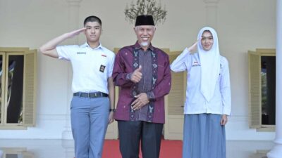 Alfin Alfarisi dan Afifah Rinra Putri, Anggota Paskibraka dari Sumbar, Bertugas di IKN?