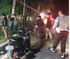 Anggota Polres Pesisir Barat adakan patroli untuk cegah tindak kejahatan