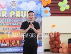 Bupati Kaimana Bicara Tips untuk Sukses: Harus Miliki Mimpi yang Tinggi, Iringi dengan Kerja Keras