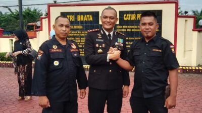 Foto bersama usai peringatan HUT Bhayangkara ke-77 di Polres Asahan