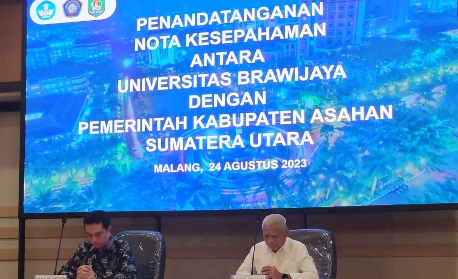 Bupati Asahan tandatangani MoU dengan Universitas Brawijaya Malang