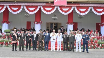 Gubernur bersama jajaran forkopimda Sumbar. (pemprov)