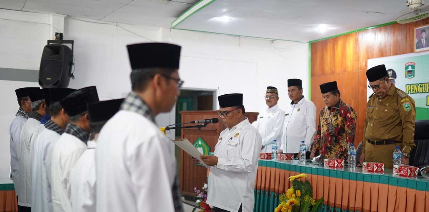 Pengukuhan Pengurus Badan Kesejahteraan Masjid Kecamatan.