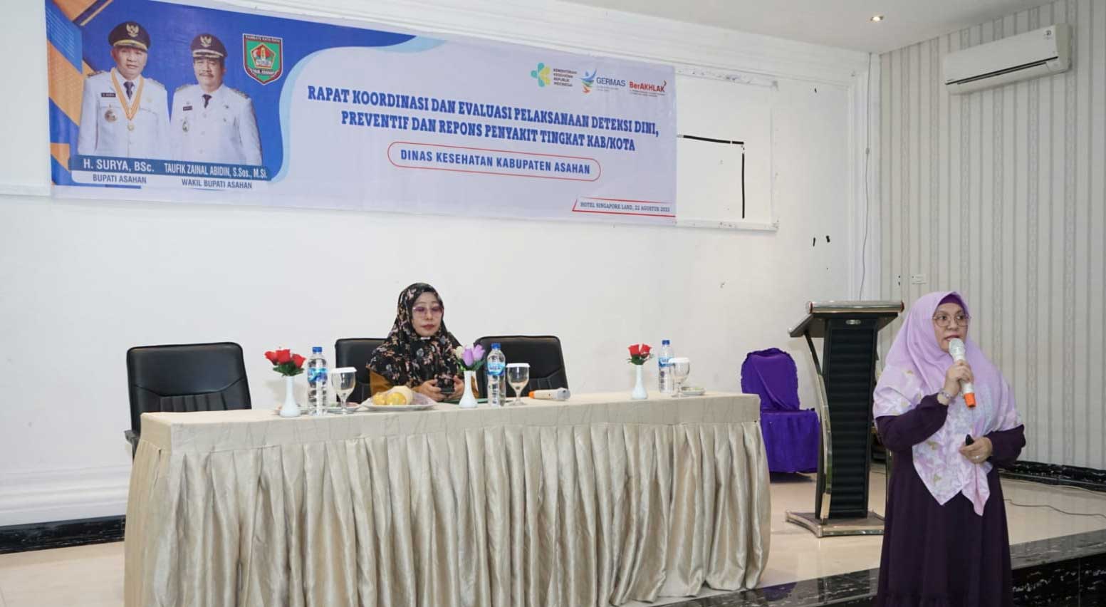 Pemkab Asahan adakan rakornis dan evaluasi pelaksanaan deteksi dini, preventif dan respon penyakit