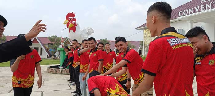 Personel Lapas Dharmasraya ikuti FMD di Alinia Farm & Park.