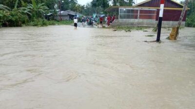 Diguyur hujan deras, sejumlah kawasan digenangi banjir di Gunungsitoli
