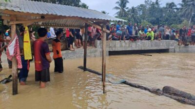 Banjir di Nias, Seorang Pelajar di Desa Siwalubanua I Dilaporkan Hanyut