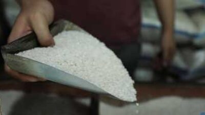 Beras sekarang dikeluhkan warga karena harganya melambung.
