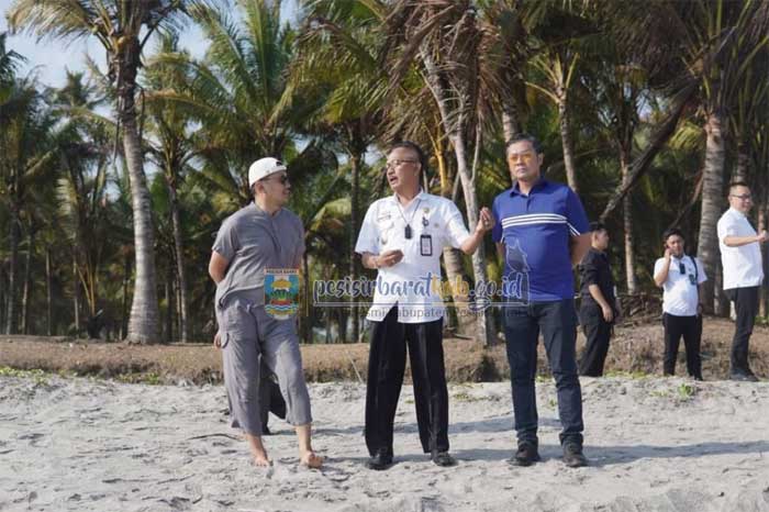 Bupati Agus Istiqlal saksikan shooting film dokumenter untuk Kemendagri.