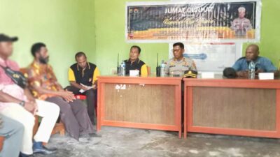 Jajaran Polres Yapen terima keluhkan warga
