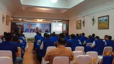 Pengukuhan tim pemenangan Sokhiatulo Laoli