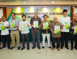 Bakal Calon Rektor Unand Miliki Nomor Urut Sementara, Panitia Tak Tanggung Biaya Kampanye