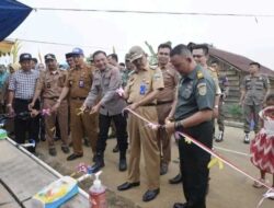Masyarakat Pekon Mulya Miliki Sarana Air Bersih, Bupati Pesisir Barat Terima Kasih pada TNI