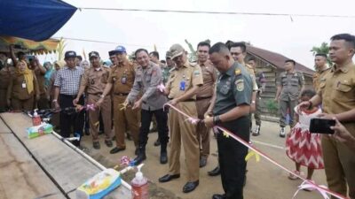 Bupati resmikan sarana air bersih di Pekon Suka Mulia