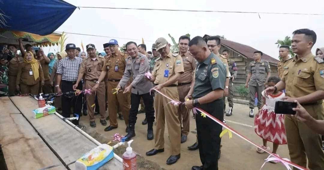 Bupati resmikan sarana air bersih di Pekon Suka Mulia