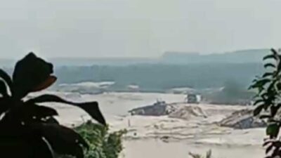 Ratusan Meter Saja dari Jalan Provinsi, Tambang Emas Ilegal di Kuansing Kian Marak