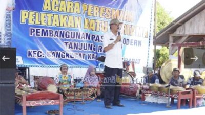 Pasar Dibangun di Tanjung Rejo, Ekonomi Masyarakat Diyakini Akan Membaik