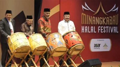 Buka Minangkabau Halal Festival, Wapres Dorong Ekspansi Global Ekonomi