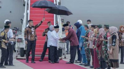 Buka Minangkabau Halal Festival dan WIES, Wakil Presiden Tiba di Sumbar