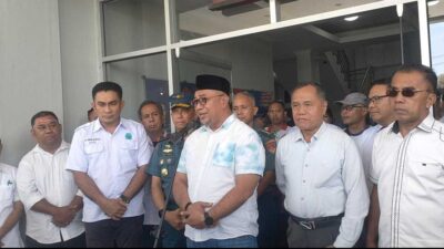 Temui Danlantamal VIII, Abid Takalamingan Dampingi Aliansi Masyarakat Nusa Utara Bersatu