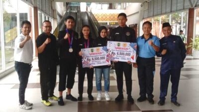 Raih Medali di Asian Games, Atlet Riau Langsung Terima Bonus Saat Sampai di Bandara