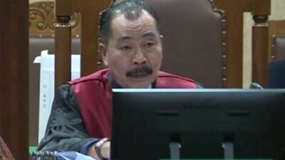 Hakim Ketua yang menyidangkan korupsi BTS Kominfo