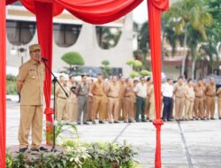 Pamit pada Jajaran Pemprov Riau, Syamsuar Minta Maaf, ASN Tepuk Tangan Berkali-kali