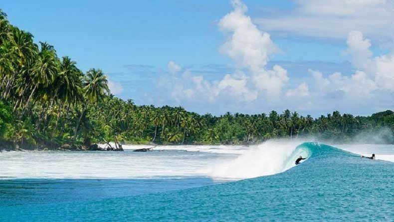 Indahnya alam Mentawai. (Inews.id)