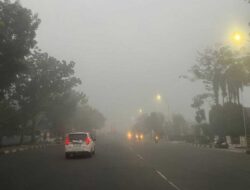 Jarak Pandang di Pekanbaru Terbatas, Belum Ada Gangguan Penerbangan