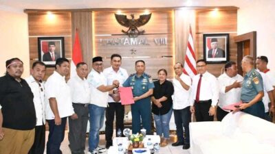 Foto bersama jelang audiensi