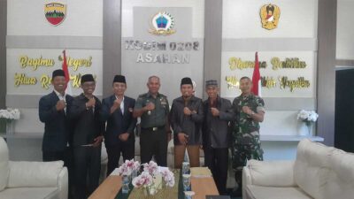 Jalin Sinergisitas, Pengurus Dewan Pimpinan Daerah LDII Asahan Silaturahim ke Kodim