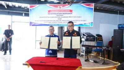 Solok Penghasil Pangan, Kampar Butuh Pasokan, Jalinan Kerja Sama Ditandatangani di Cambai Hill