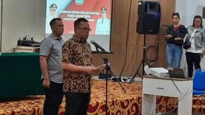 Lantik Pejabat, Wakil Wali Kota Manado Minta ASN Tingkatkan Pelayanan pada Masyarakat