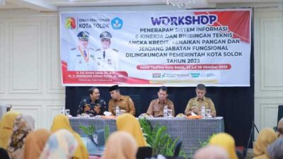 Buka Bimtek dan Workshop, Wakil Wali Kota Solok Ingatkan ASN, Ini Katanya