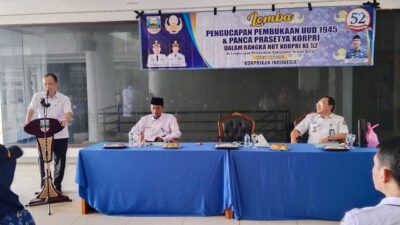 Lomba dalam rangkaian peringatan HUT Korpri di Pesisir Barat