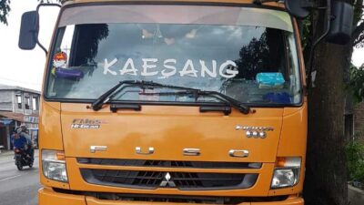 Truk dengan tulisan Kaesang di kaca depan dilaporkan tak diketahui keberadannya dan sopir tak bisa dikontak.